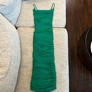 Hello Molly Forest Queen Midi Dress: Green, S